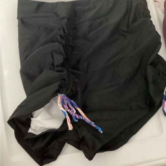 Womens Tankini Swimsuits with Boy Shorts Tummy Control Plus Size Modest 22W - Picture 4 of 6